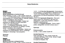 program konferencji